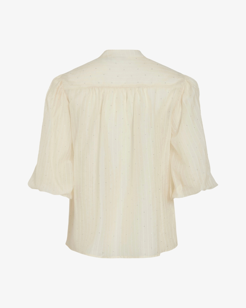 Vila Visiny Bluse Offwhite