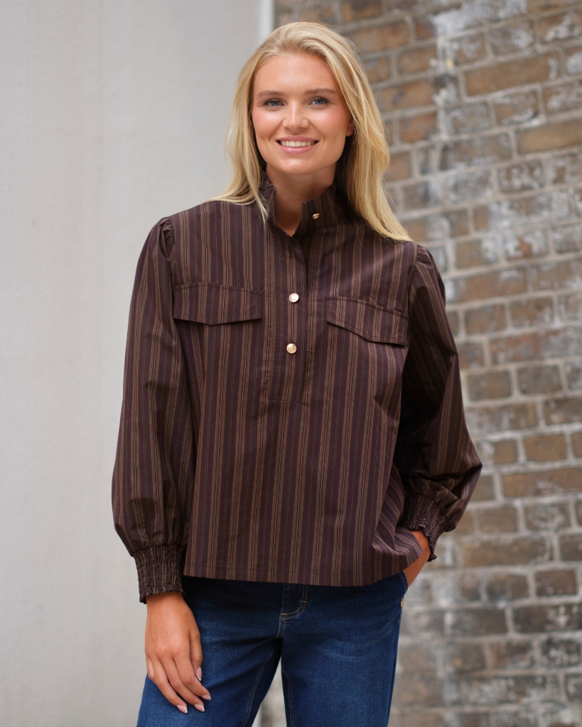 Prepair Sky Bluse Brun