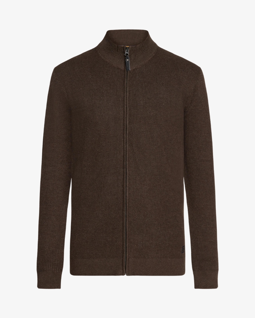 Signal KaiSi Structure Cardigan Brun