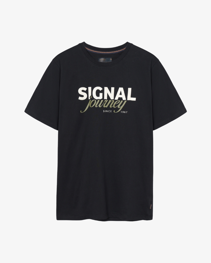 Signal DizzySi Logo T-Shirt Sort