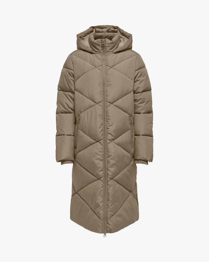 JDY Vista Life Vinterjakke Sand