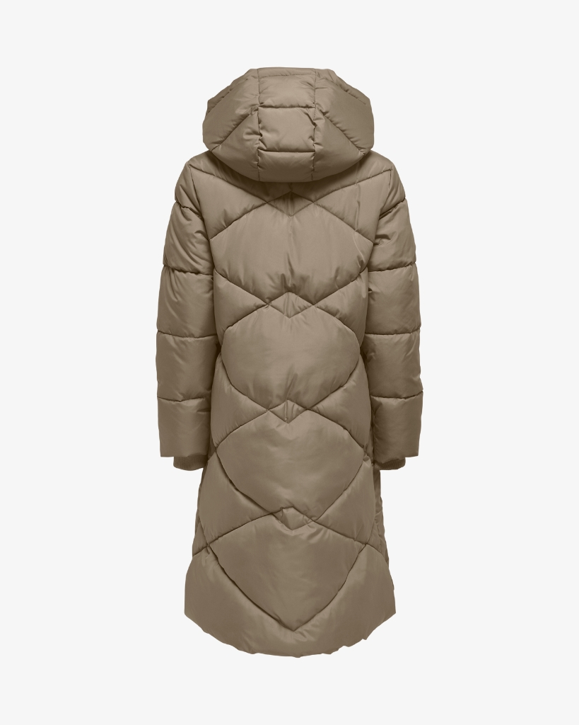 JDY Vista Life Vinterjakke Sand