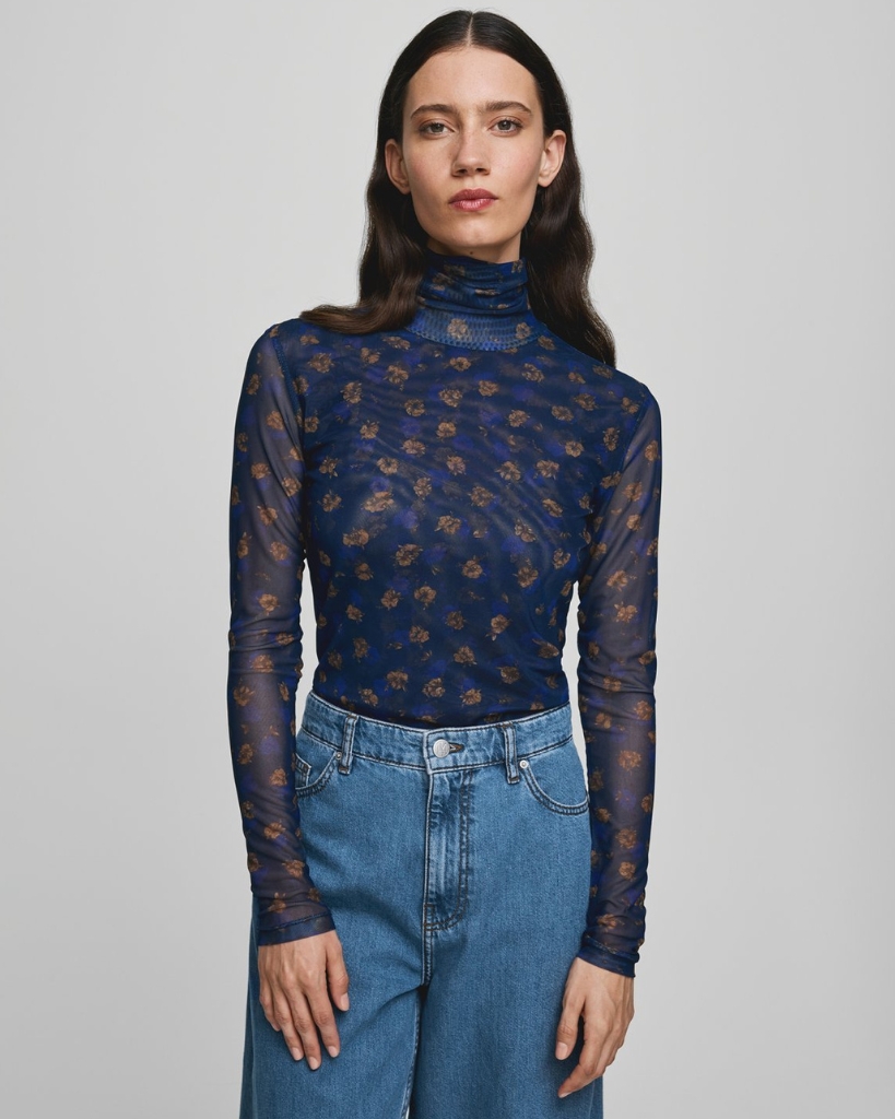 MSCH Ginie Lllenora Mesh Blå