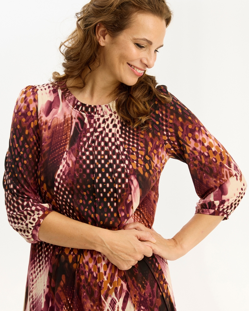 In Front Luzia Kjole Bordeaux