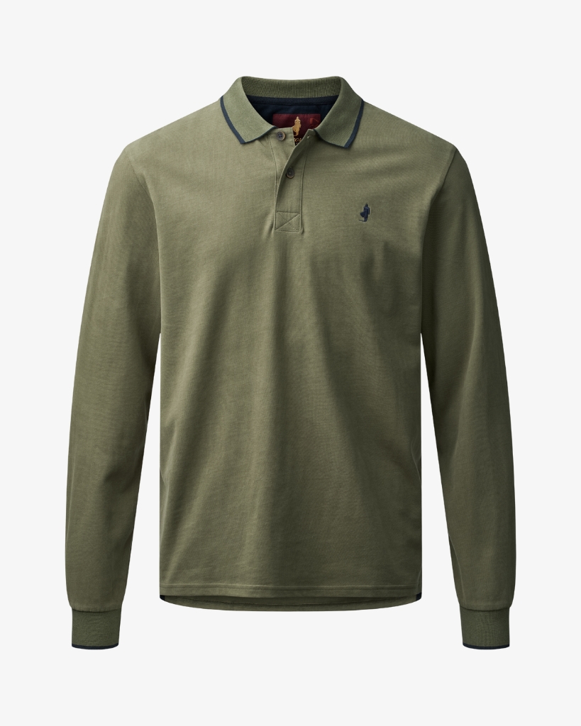 MCS Jim Langærmet Polo Grøn