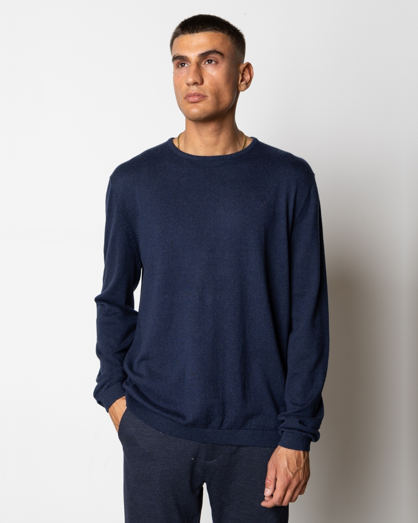 Clean Cut Claude Strik Navy Melange