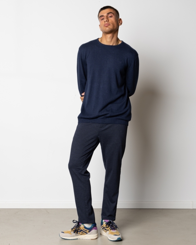 Clean Cut Claude Strik Navy Melange