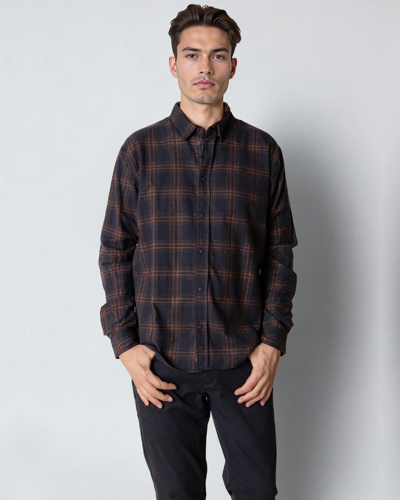 Dylan Ternet Flannelskjorte