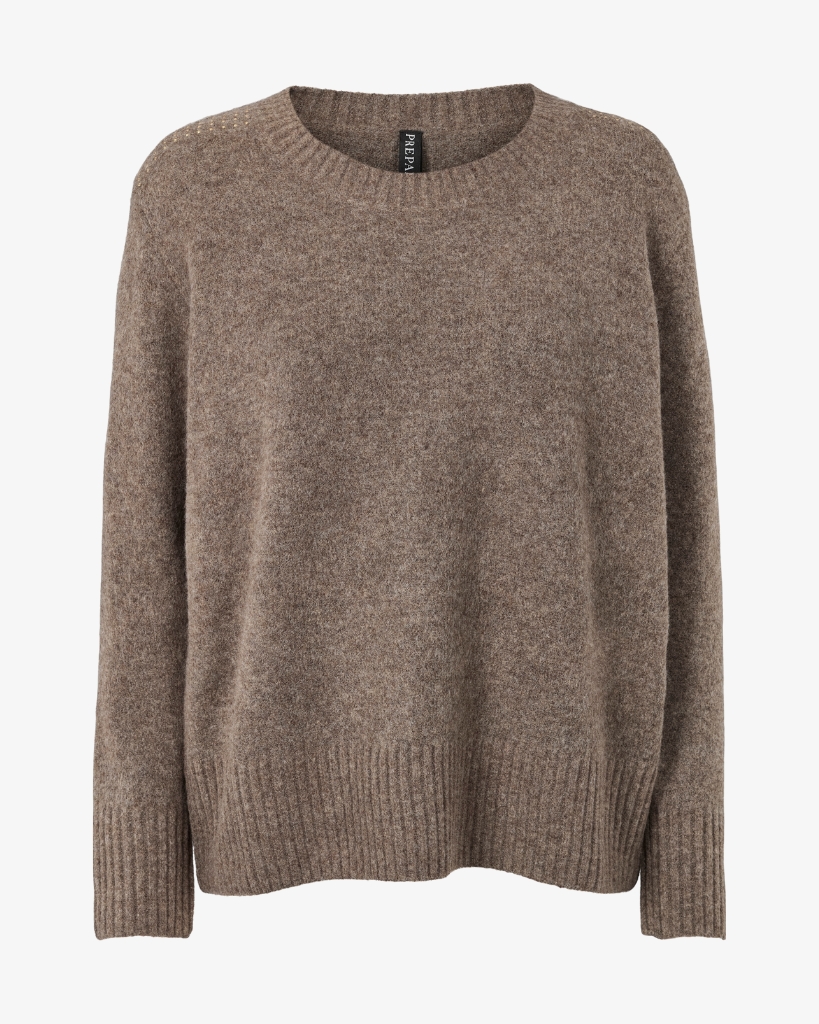 Prepair Barbara Striktrøje Latte