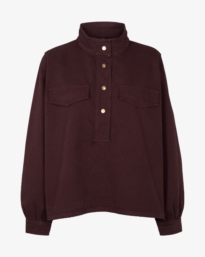 Prepair Bianca Bluse Bordeaux