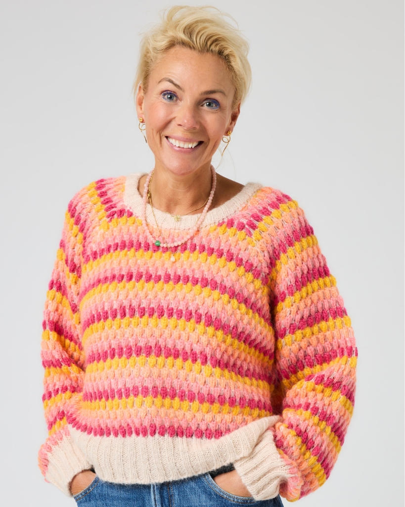 Lene Beier Solstrejf Strik Pink