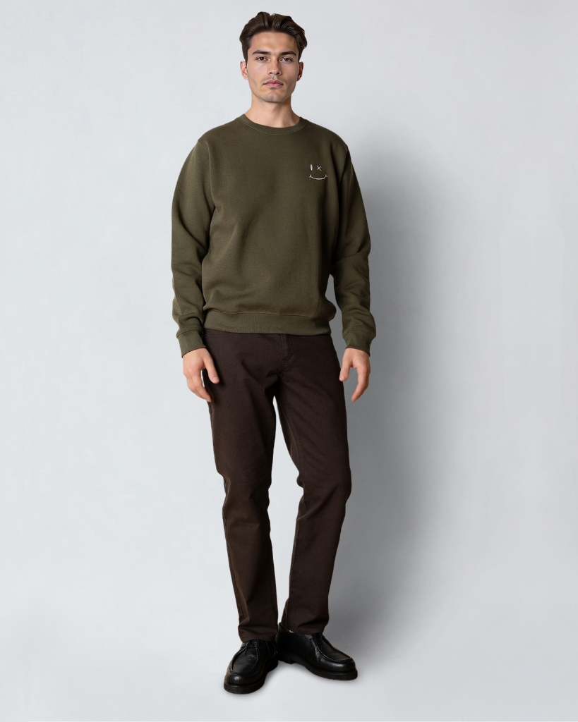 Clean Cut Patrick Sweatshirt Oliven