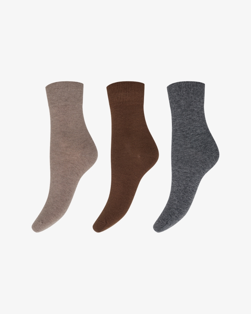 Decoy 3-Pack Wool-mix Strømper