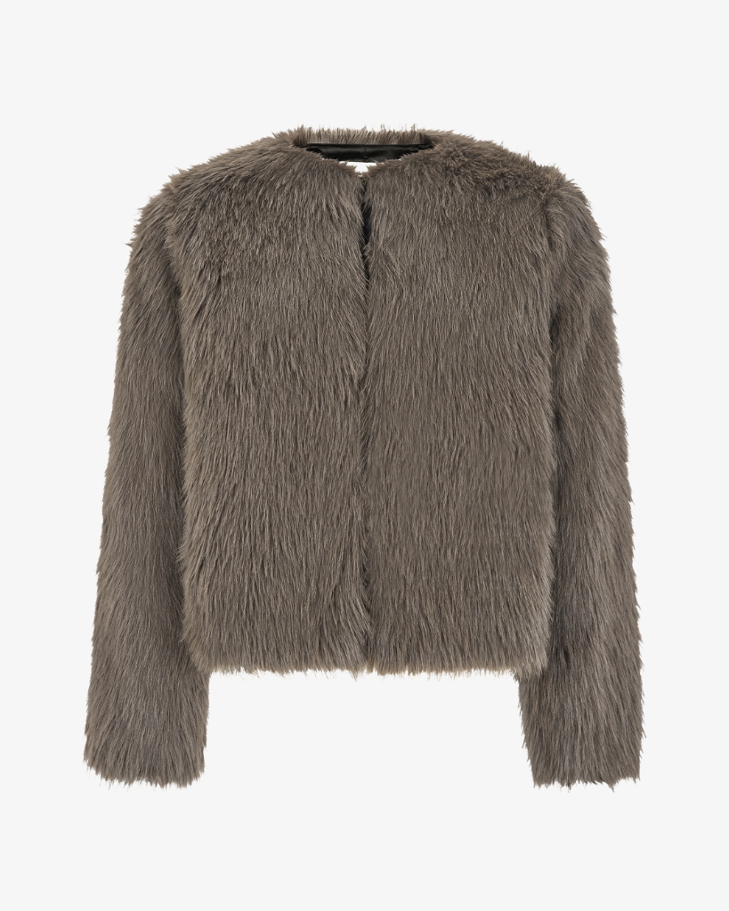 Soft Rebels Estelle Jakke Brun