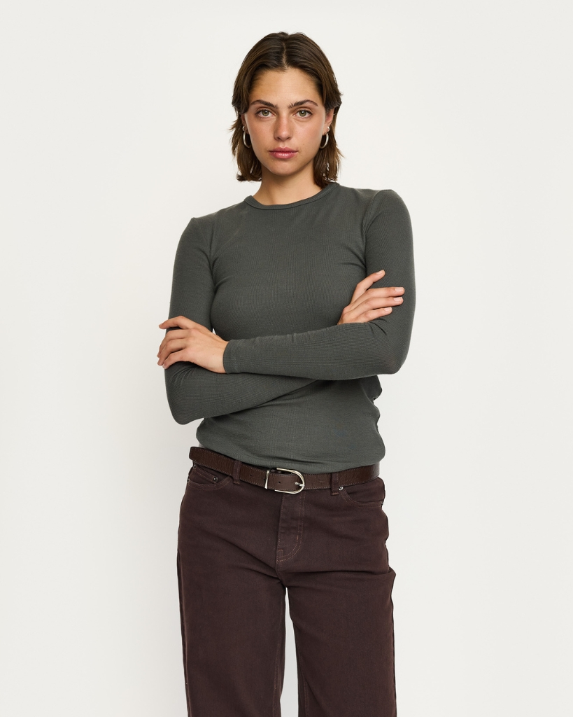 Soft Rebels Fenja Top Grøn