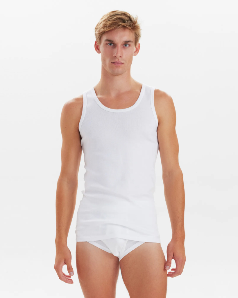 JBS Original 10-Pak Singlet Hvid