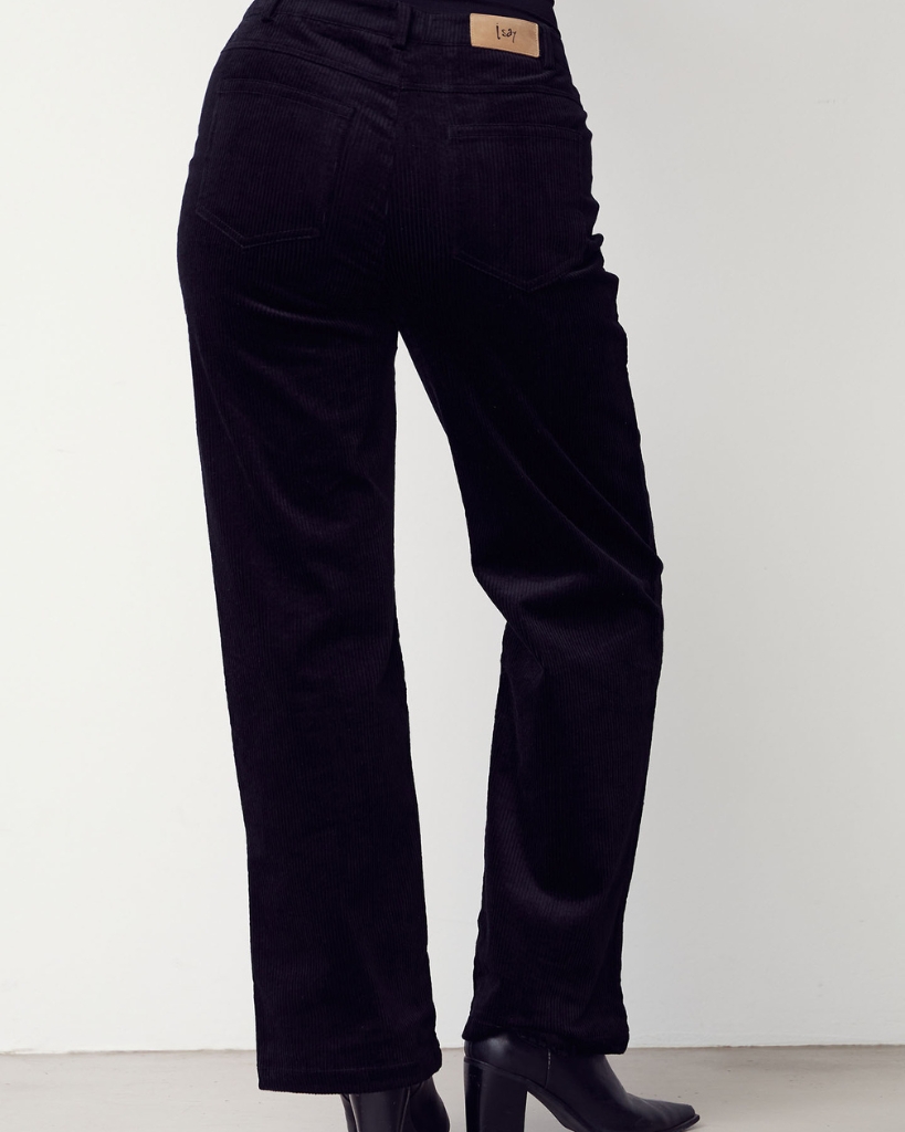 Isay Barbel New Fløjlsbukser Sort