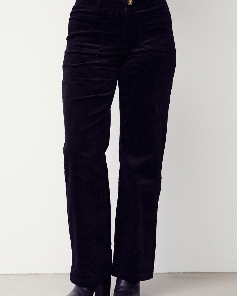 Isay Barbel New Fløjlsbukser Sort