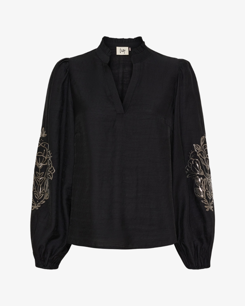 Isay Elly New Bluse Sort