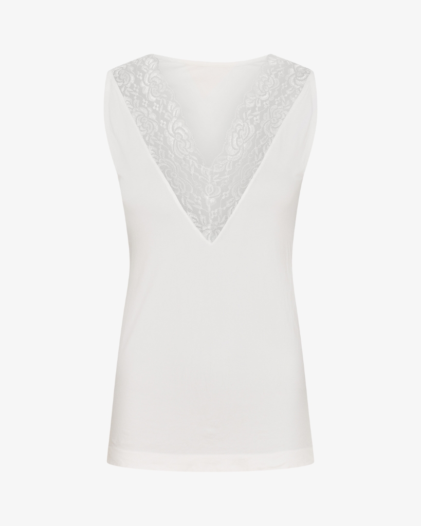 I Say Nilla Top V-hals Offwhite