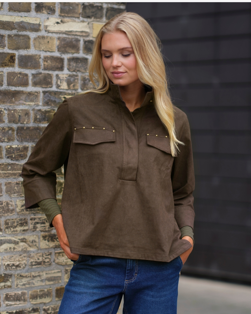 Prepair Sky Bluse Brun