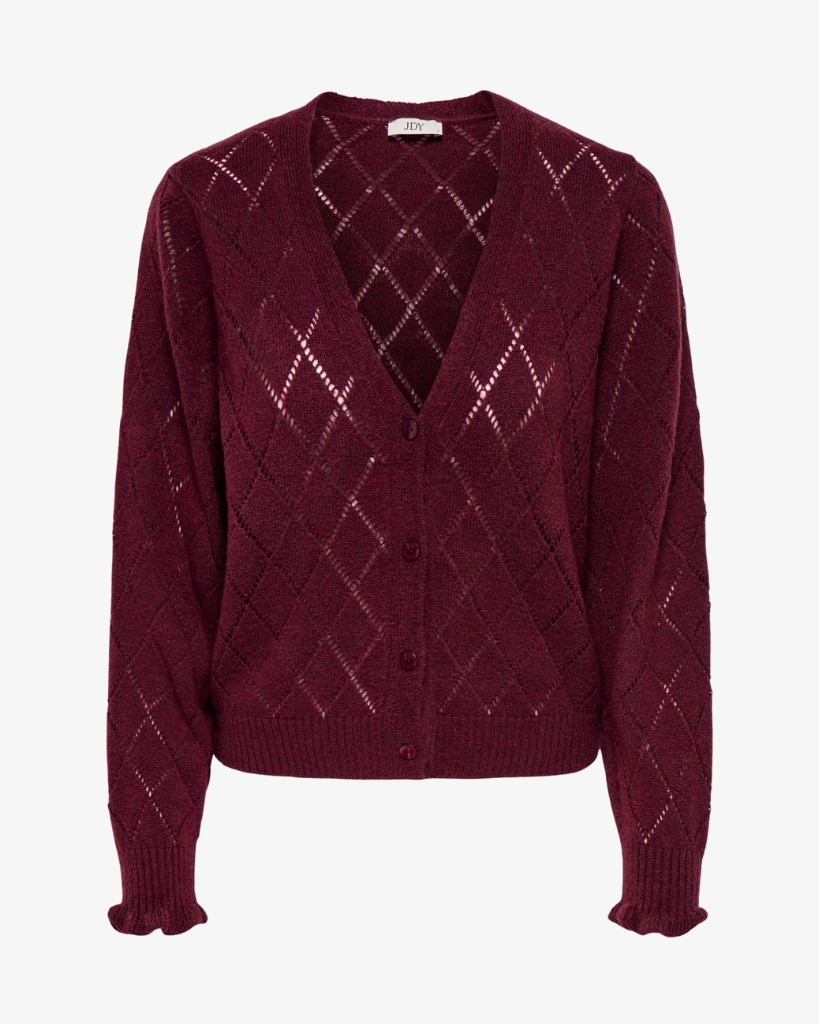 JDY Letty Cardigan Rød