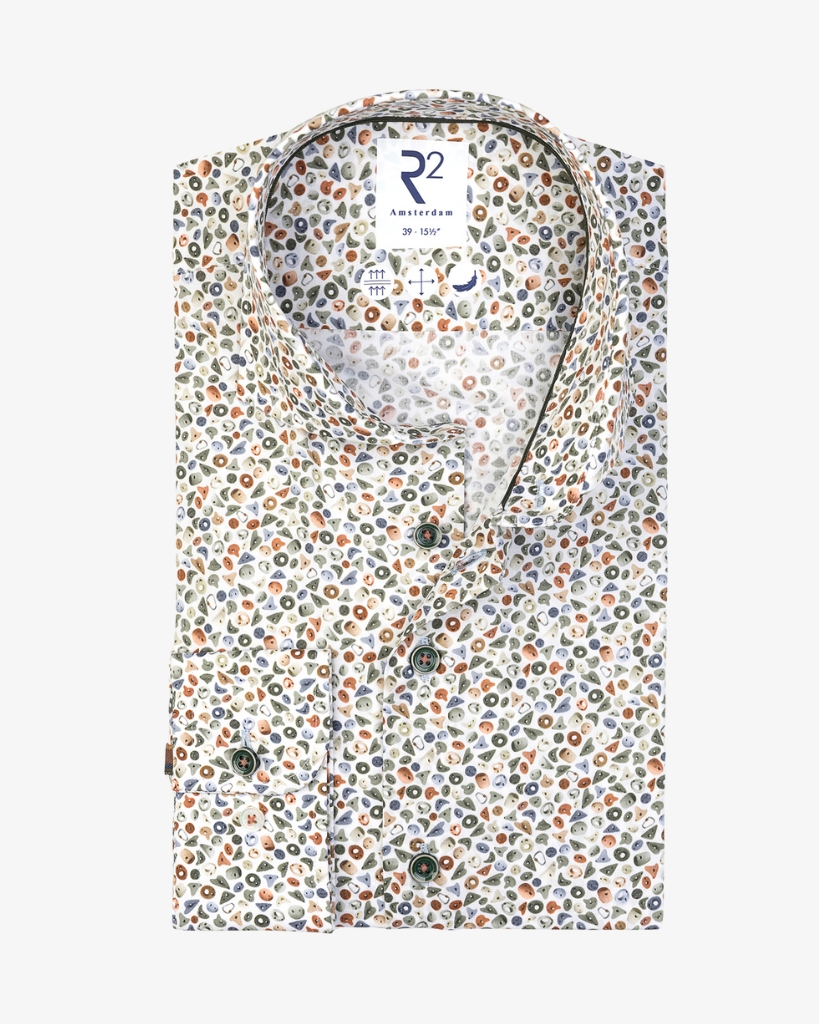 R2 Skjorte Mønstret