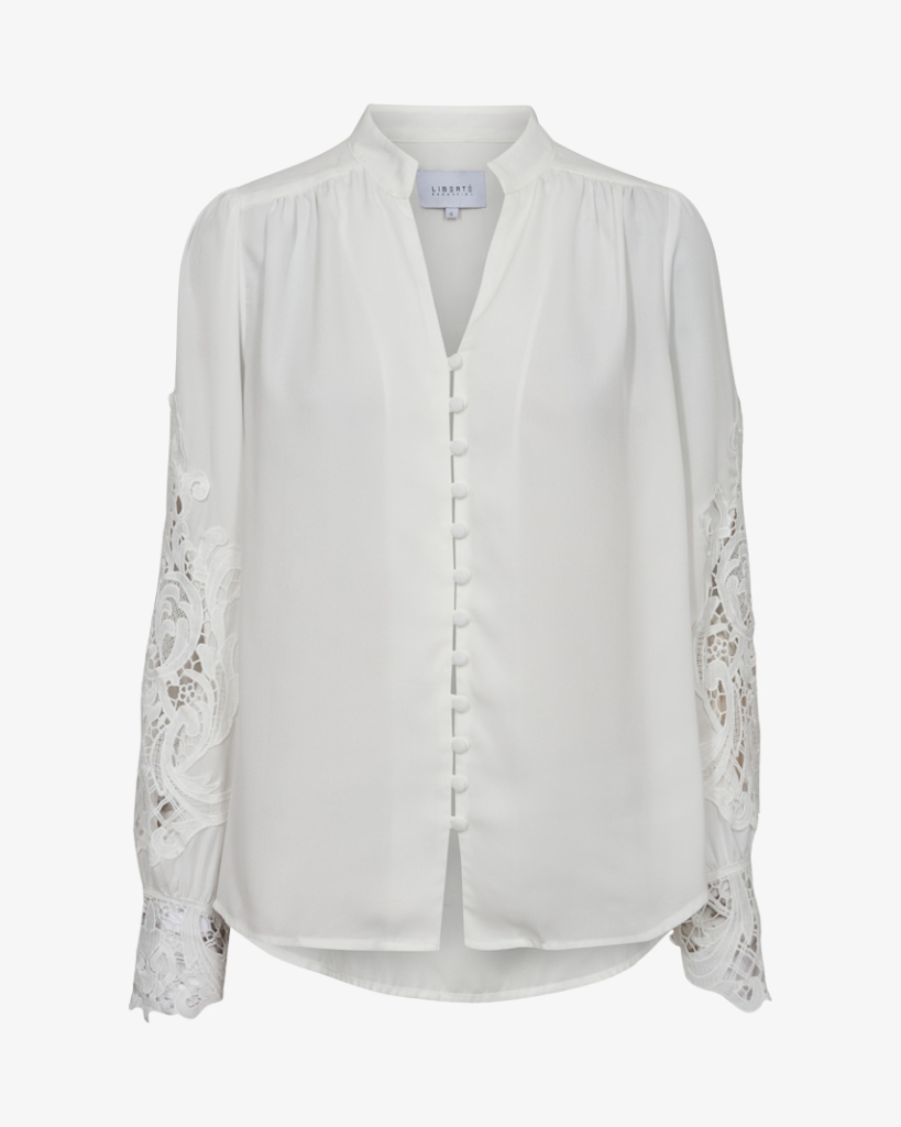 Liberte Rigmor Bluse Hvid