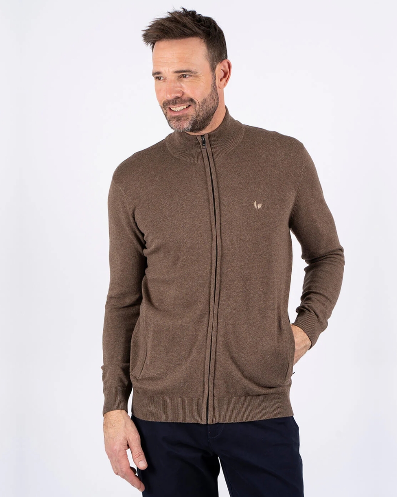 Pre End Malcom Cardigan Brun