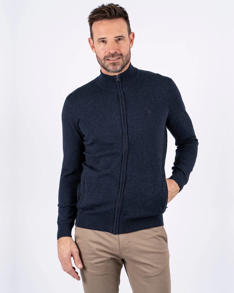 Pre End Malcom Cardigan Navy