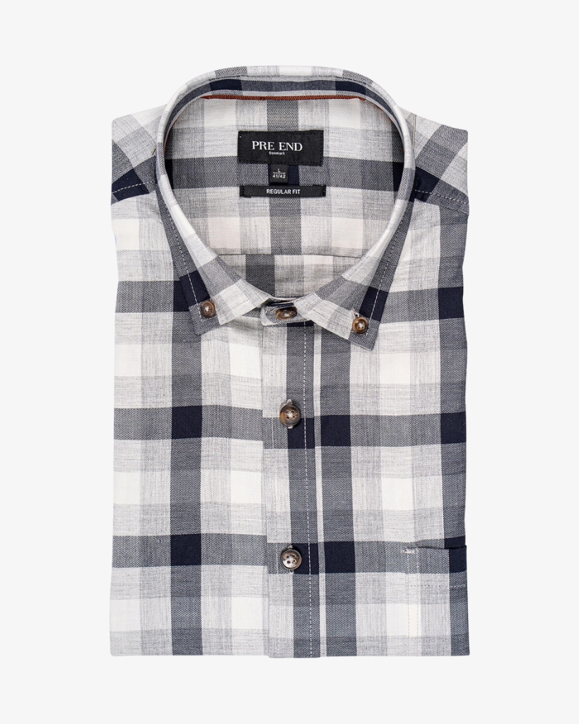 Pre End Murat Ternet Skjorte Navy