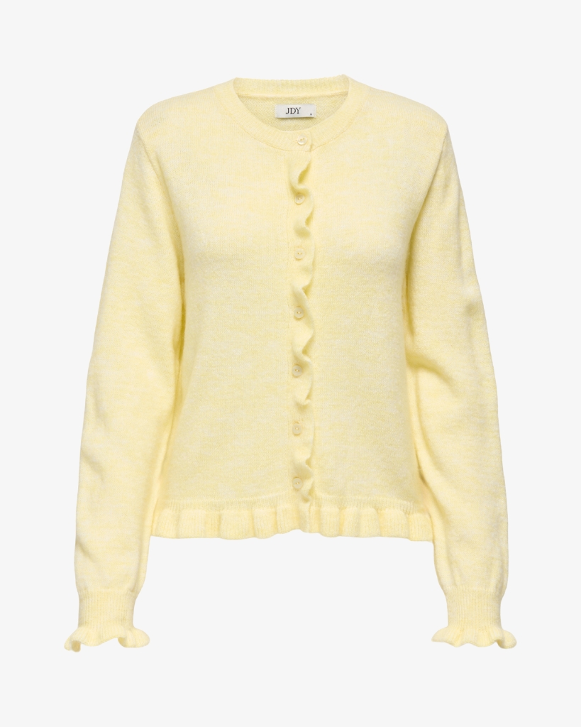 JDY Letty Frill Cardigan Gul