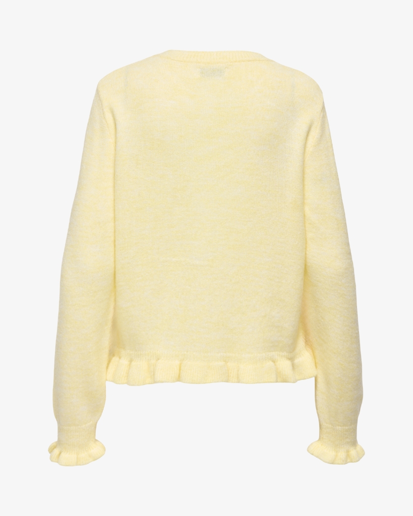 JDY Letty Frill Cardigan Gul