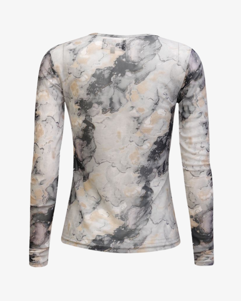 Liberte Mesh T-shirt Grå