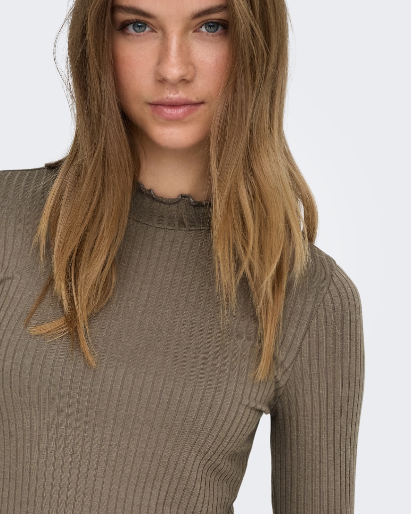 JDY Fransiska T-shirt Lys Brun