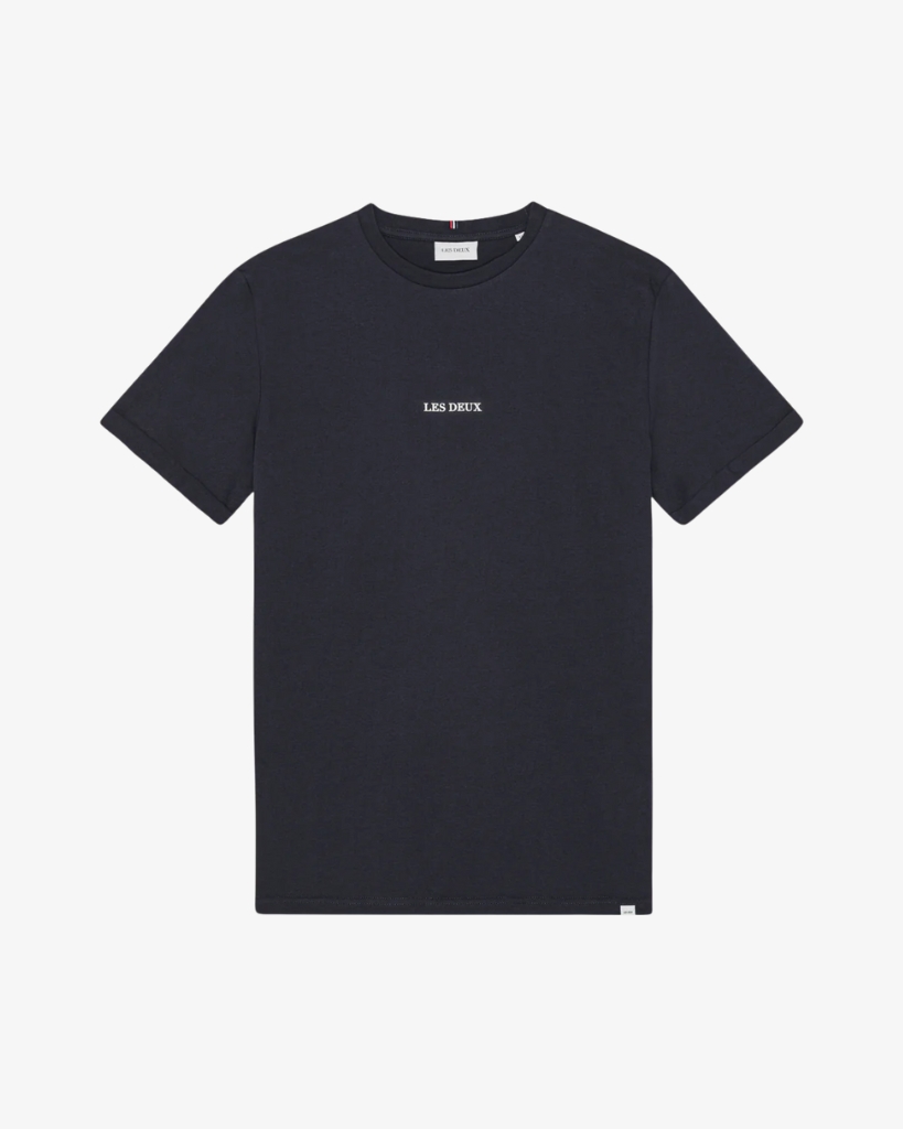 Les Deux Lens T-Shirt Dark Navy