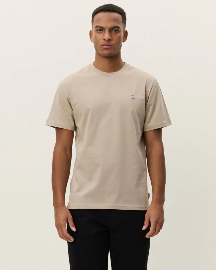Les Deux Core Contrast T-Shirt Mørk Sand