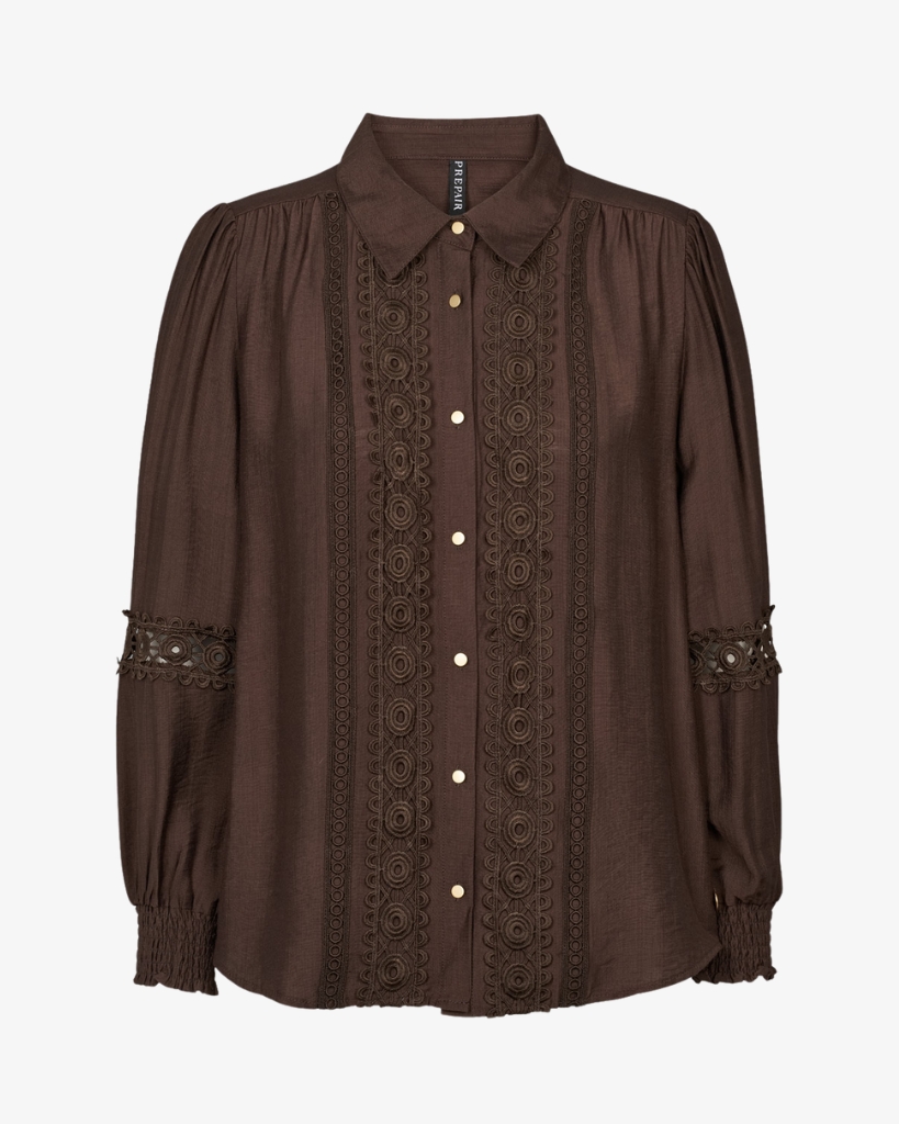Prepair Lila Bluse Brun