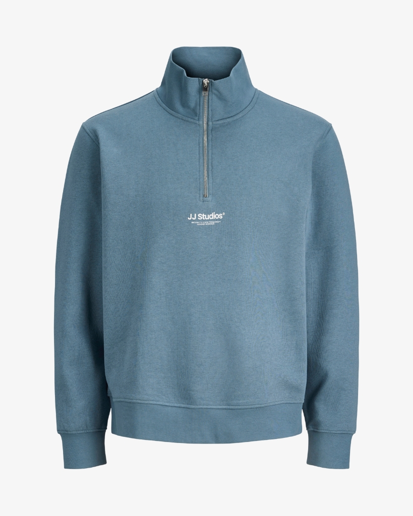 Jack Jones Sweatshirt Zip Lyseblå
