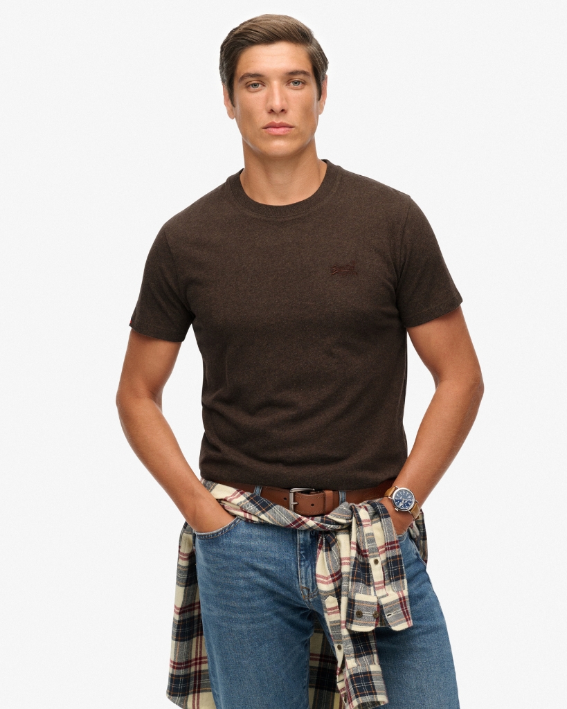 Superdry Essential Logo T-Shirt Brun