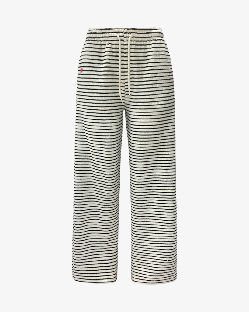 Liberte Sus Wide Bukser Sort/Offwhite