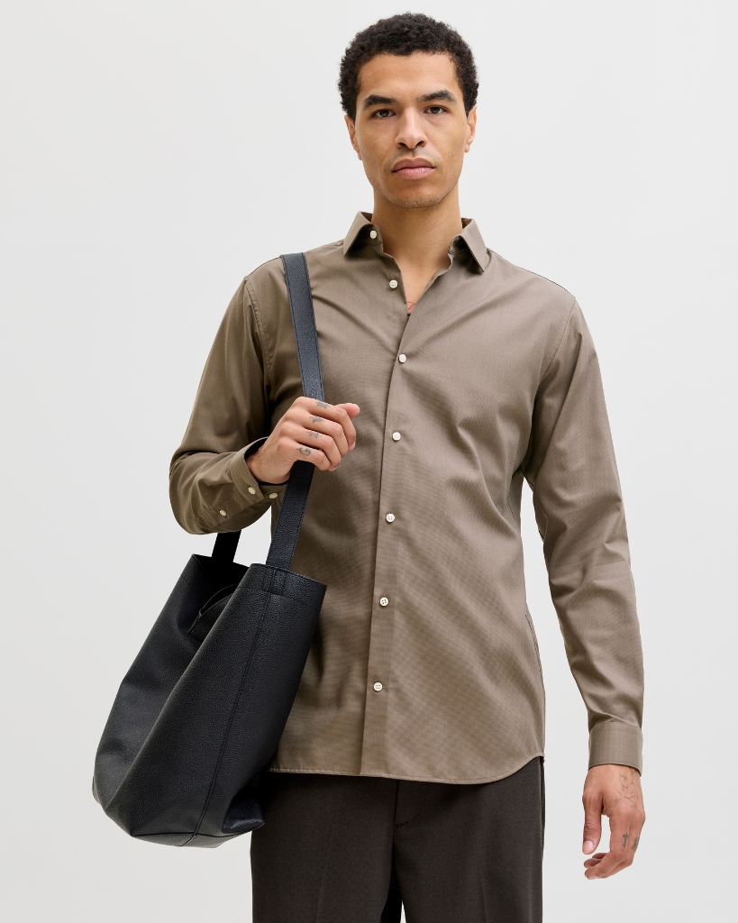 Jack Jones Blaparker Skjorte Brun