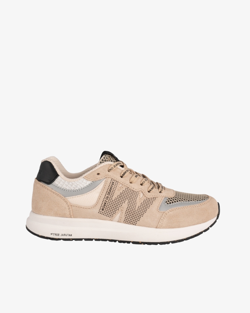 Woden Rigmor Open Mesh Sneakers Sand
