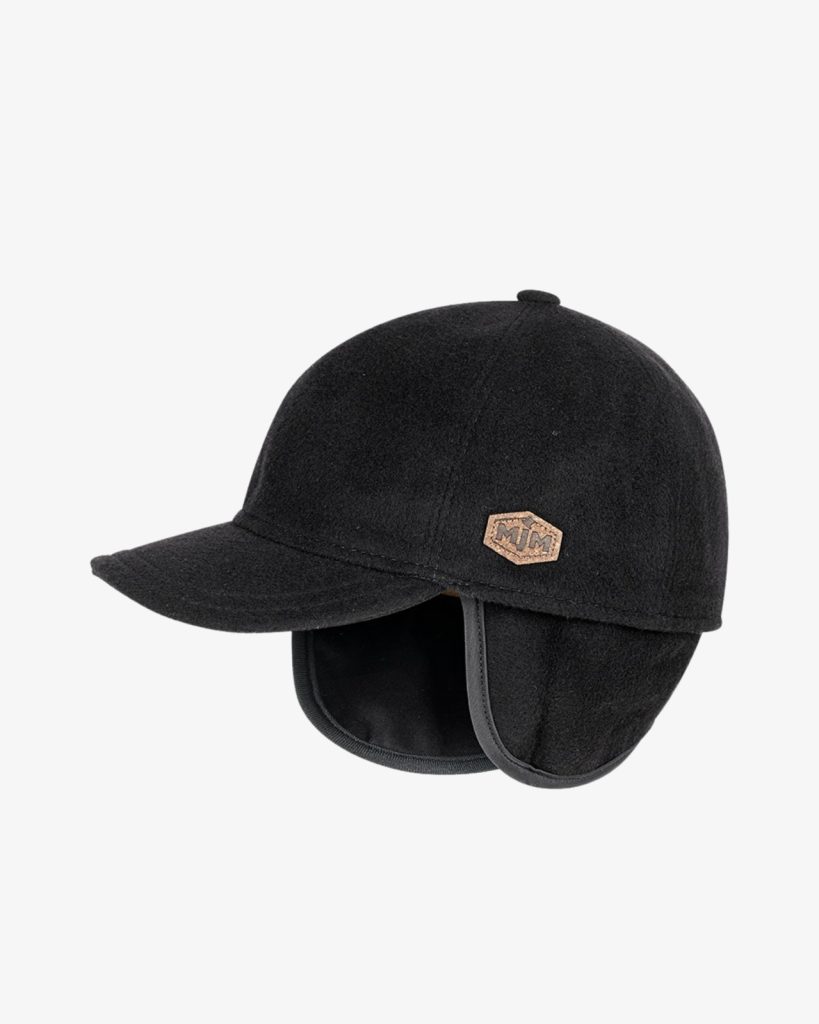 MJM Baseball Kasket Wool Cashmere Sort