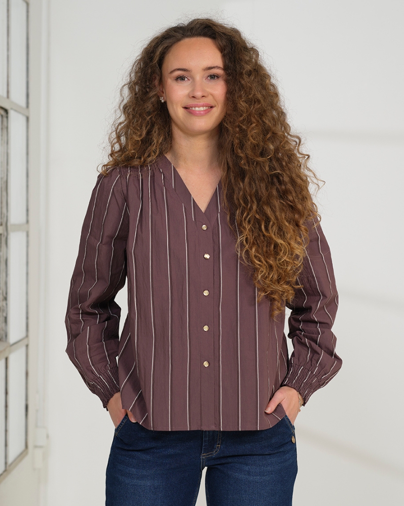 Prepair Denise Bluse Bordeaux