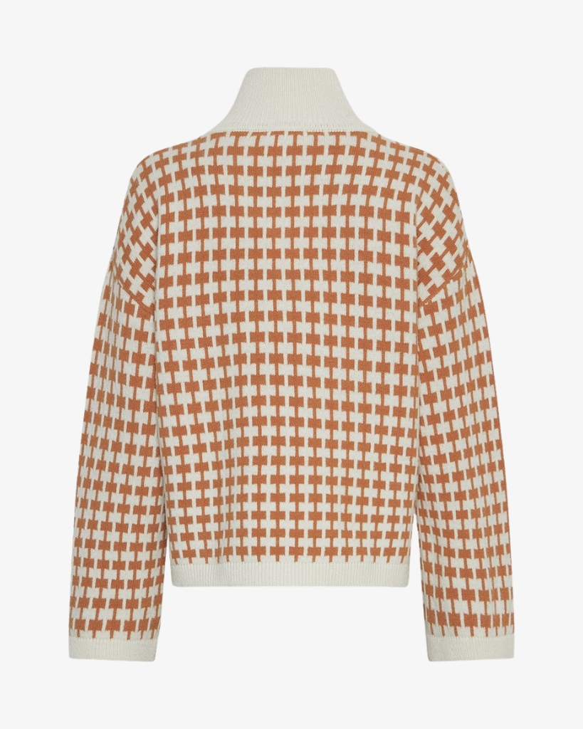 MSCH Amaria Zip Pullover Offwhite