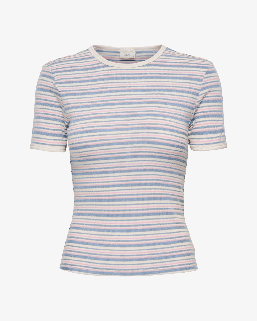 JDY Lada T-shirt Rosa/lyseblå