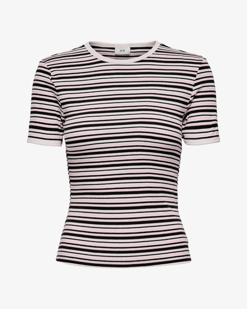 JDY Lada T-shirt Rosa/sort