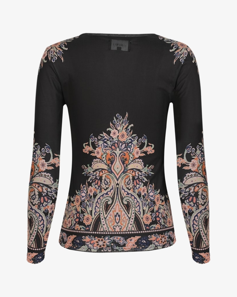 Liberte Mesh T-shirt Sort