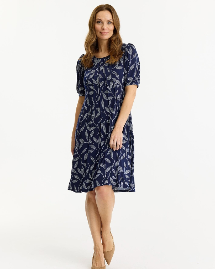 In Front Lucette Kjole Blå